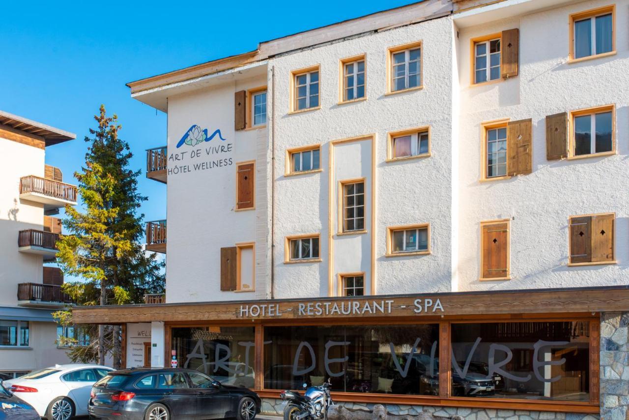 Boutique Hotel Art De Vivre & Spa Crans-Montana Exteriör bild
